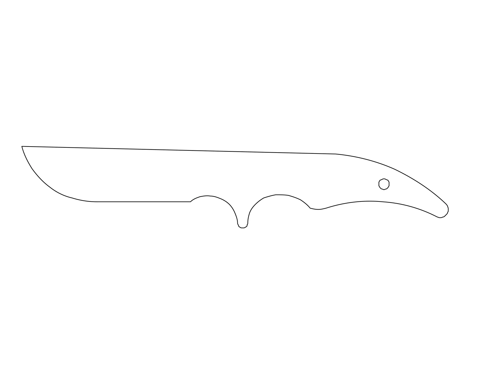 Messer Rohling Jagdmesser Model 208 - 164mm