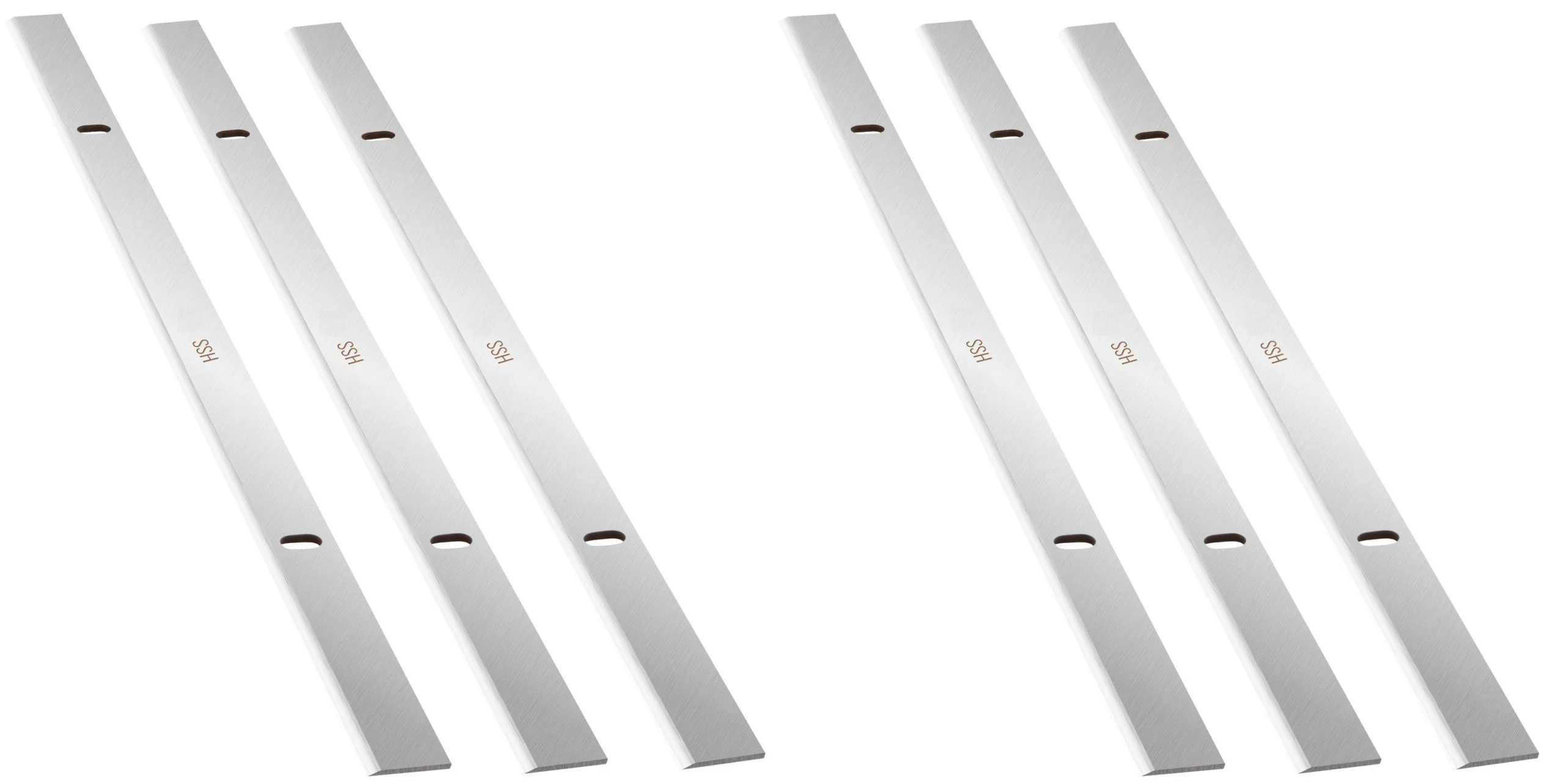 6x Hobelmesser für Vevor 330 - 330x16,5x2mm